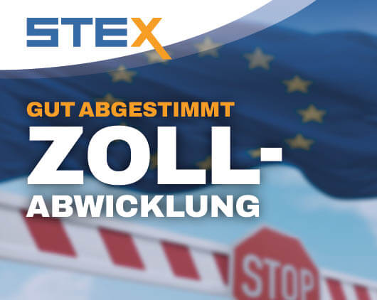 STEX Zollabwicklung für internationale Transporte in die Schweiz, nach Großbritannien und in die Türkei